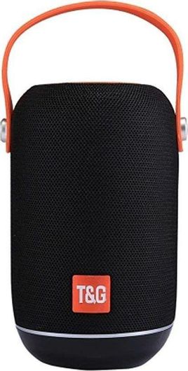 T&G Φορητό Ηχείο Bluetooth 10W με Διάρκεια Μπαταρίας έως 3 Ώρες Μαύρο