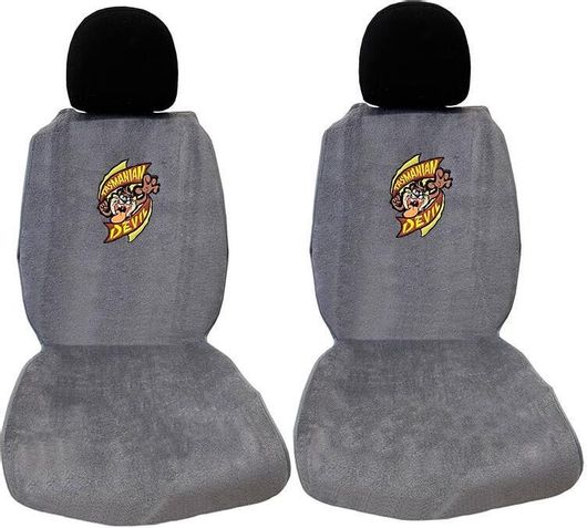 Πλατοκαθίσματα Αυτοκινήτου Τaz 2712-57 Πετσετέ 2τμχ Γκρι