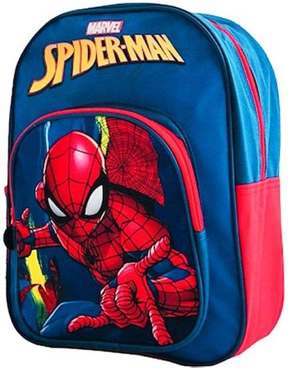 Σχολική Tσάντα Νηπιαγωγείου Spiderman Μπλε Marvel