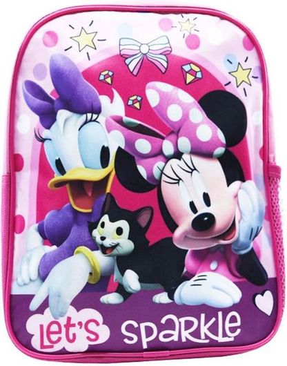 Σχολική Τσάντα Νηπιαγωγείου Πλάτης Minnie Mouse Daizy Ροζ