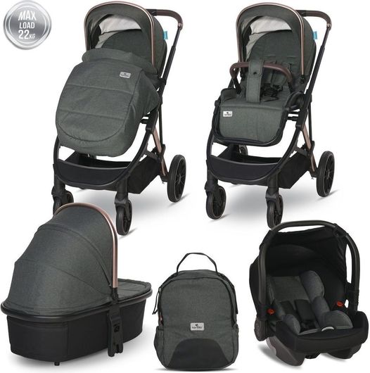 Πολυκαρότσι Lorelli Aria 3 σε 1 Πράσινο