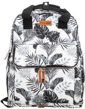 Τσάντα-Αλλαξιέρα Πλάτης FreeOn Ασπρόμαυρο