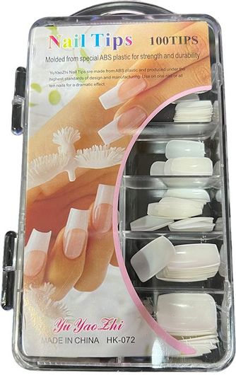 Tips Νυχιών AGC 100τμχ Λευκό