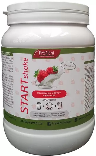 Prevent Start Slim Συμπλήρωμα για Αδυνάτισμα 450gr Φράουλα