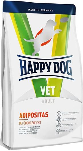 Ξηρά Τροφή Σκύλων Happy Dog Vet Adipositas 12.5kg Διαίτης με Αρνί & Πουλερικά