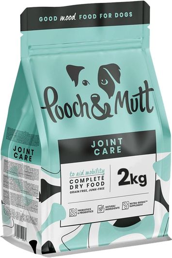 Ξηρά Τροφή Pooch & Mutt Joint Care 2kg για Ενήλικους Σκύλους χωρίς Σιτηρά με Σολομό