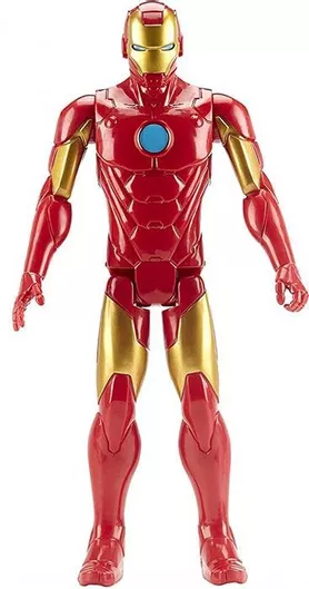 Φιγούρα Δράσης Hasbro Marvel Avengers Iron Man Assemble Titan Hero Series 30cm για 4+ Ετών