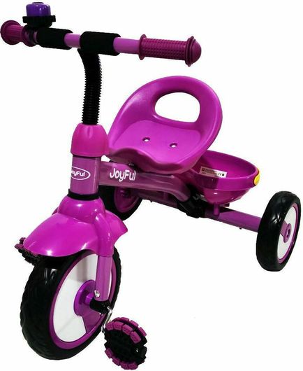 Παιδικό Τρίκυκλο Ποδήλατο με Αποθηκευτικό Χώρο για 3+ Ετών Μοβ