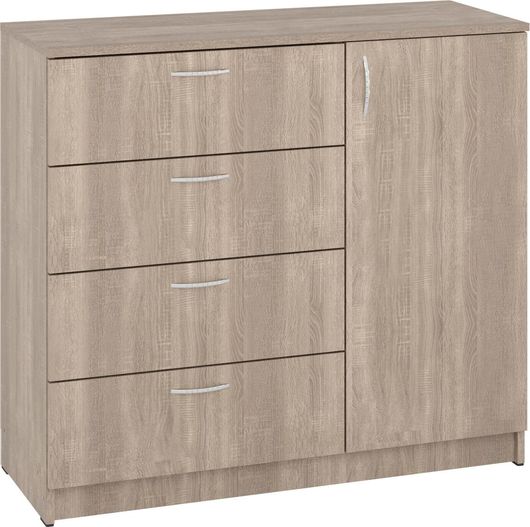 Συρταριέρα Κ-4+1 Ξύλινη 100x38x90cm Τρούφα