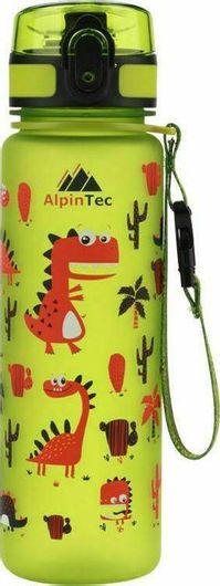 Παγούρι AlpinPro Dino Πλαστικό 500ml Πράσινο
