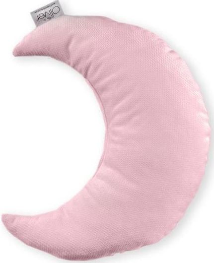 Διακοσμητικό Μαξιλάρι Κούνιας Baby Oliver Μισοφέγγαρο  30x30cm Ροζ