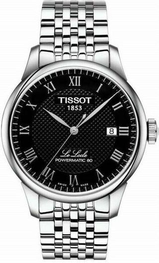 Ανδρικό Ρολόι Tissot T006.407.11.053.00 Tissot Le locle με Μεταλλικό Μπρασελέ Ασημί