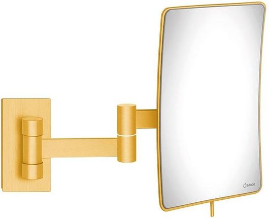 Καθρέπτης Μπάνιου Sanco MR-301-AB5 Μεταλλικός Ορθογώνιο 15x21cm Χρυσό