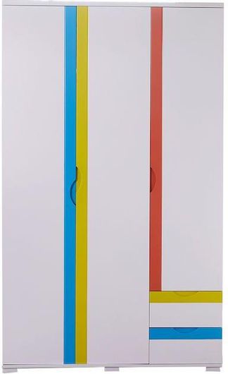 Ντουλάπα ArteLibre Swift Τρίφυλλη 120x58x200cm