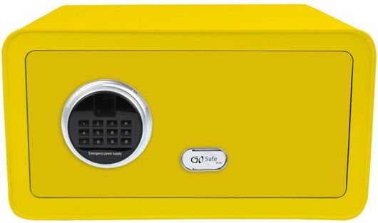 Χρηματοκιβώτιο Olympia GOsafe 2.0 210 7118 με Ψηφιακό Κλείδωμα & Κλειδί 23x43x35cm Κίτρινο
