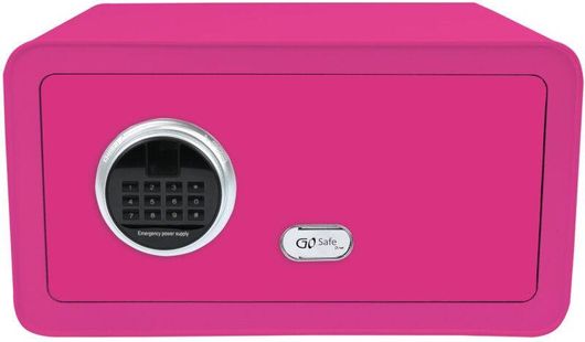 Χρηματοκιβώτιο Olympia GOsafe 2.0 210 7119 με Ψηφιακό Κλείδωμα & Κλειδί 23x43x35cm Ροζ