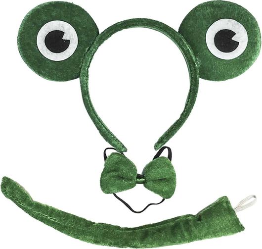 Αποκριάτικο Αξεσουάρ CARNAvalista Βάτραχος Σετ 3τμχ