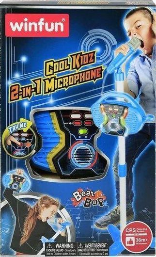 Μουσικό Παιχνίδι Winfun Cool Kidz 2 σε 1 Μικρόφωνο με Ηχείο για 3+ Ετών