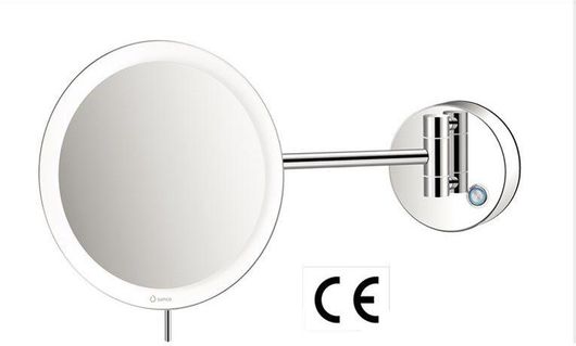 Καθρέπτης Μπάνιου Sanco MRLED-705-Α03 20cm με LED Φωτισμό Μεταλλικός Ασημί