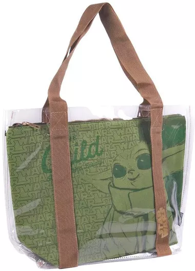 Παιδική Τσάντα Star Wars Mandalorian The Child Transparent Bag Πράσινο