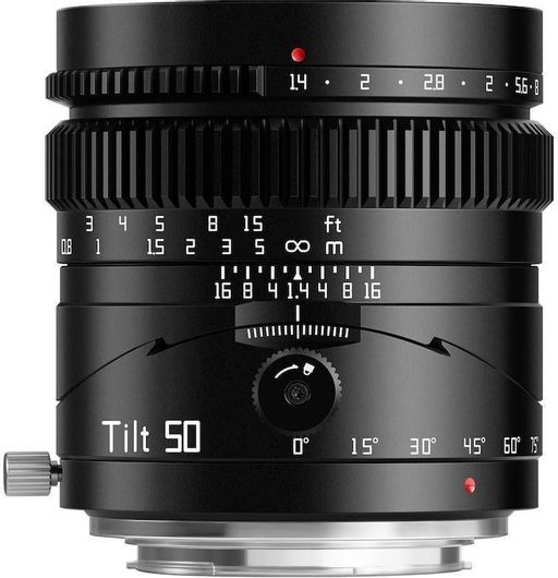 Φακός Φωτογραφικής Μηχανής TTArtisan T-F5014-B-Z Full Frame 50mm f/1.4 Tilt-Shift για Nikon Z Mount Μαύρο