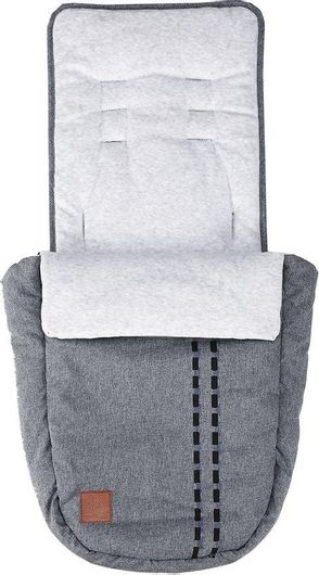 Ποδόσακος Καροτσιού Bebe Stars Universal Γκρι 86x45cm