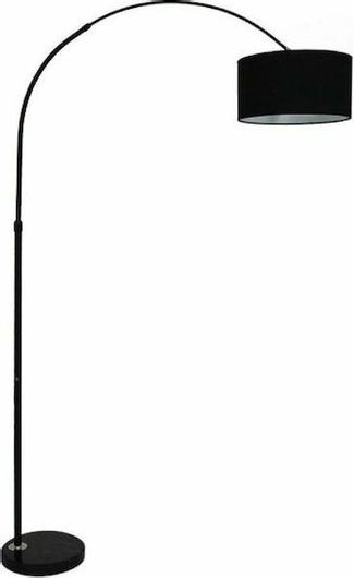 Φωτιστικό Δαπέδου GloboStar Imperial με Ντουί για Λαμπτήρα E27 172x26cm Μαύρο