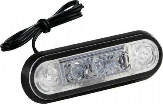 Φως Όγκου Lampa 3 LED 24V 8cm Μπλε
