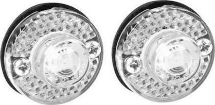 Φώτα Όγκου Φορτηγού Lampa F-12 24V 1 Led 2τμχ Λευκό