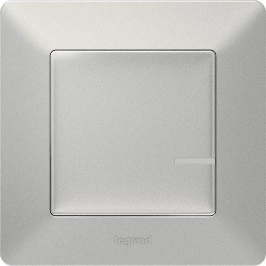 Διακόπτης Dimmer Legrand Valena Life Netatmo 752384 Χωνευτός χωρίς Πλαίσιο LED Μπουτόν 300W Ασημί
