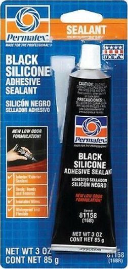 Σιλικόνη Permatex Σφραγιστική Μαύρο 85gr