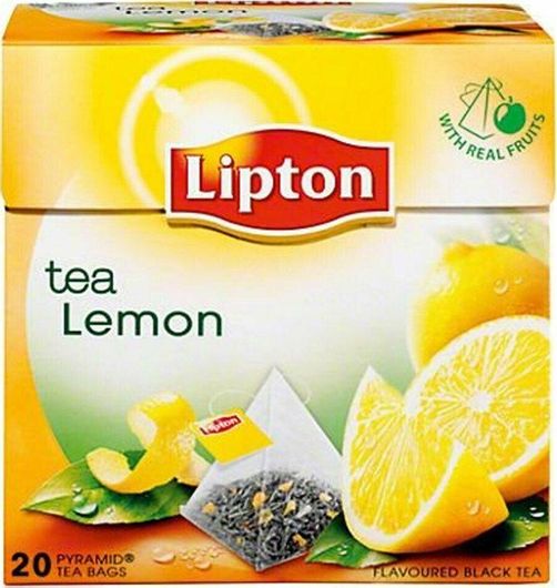 Τσάι Lipton Μαύρο Λεμόνι 20 Φακελάκια 36gr
