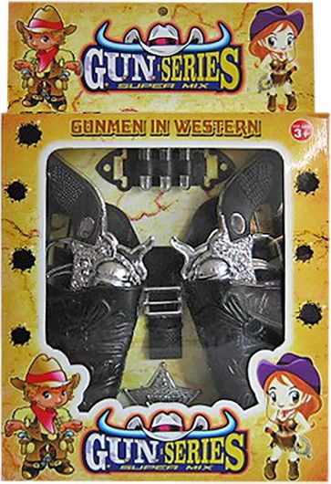 Αποκριάτικο Αξεσουάρ CARNAVAlista Θήκες με Όπλα Σετ 7τμχ 29x19cm