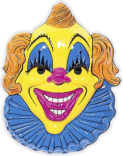 Αποκριάτικο Αξεσουάρ CARNAVAlista Ντεκόρ Βακούμ Κλόουν 60x45cm