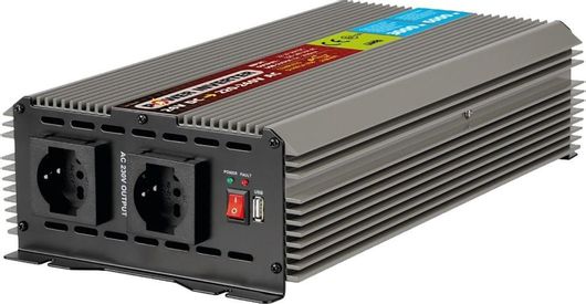 Inverter Αυτοκινήτου Lampa 3000W για Μετατροπή 24V DC σε 220V AC