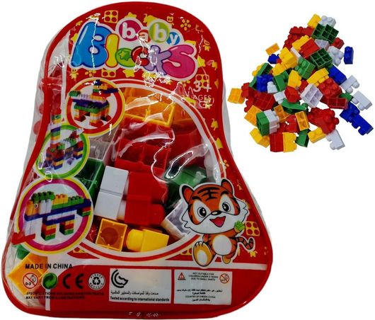 Τουβλάκια Baby Blocks 500-581847 86 Κομμάτια για 3+ Ετών