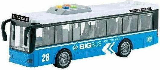 Λεωφορείο με Μπαταρίες & Φως για 3+ Ετών