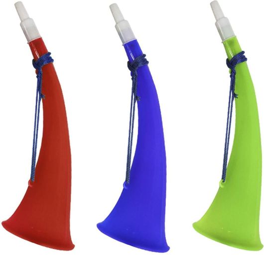 Αποκριάτικο Αξεσουάρ CARNAVAlista Βούκινο Πλαστικό 24x7cm Τυχαία Επιλογή Χρώματος