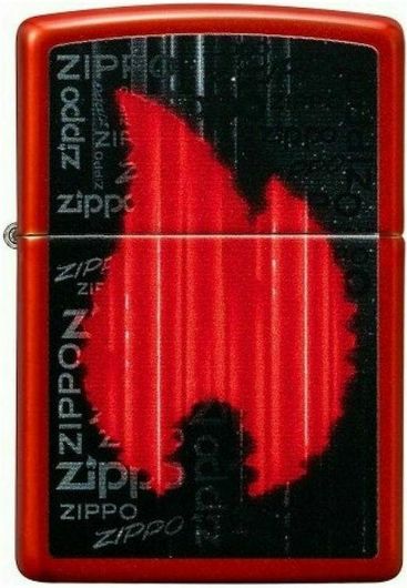 Αναπτήρας Λαδιού Zippo 49584-000003 Αντιανεμικός Flame Design Πολύχρωμο