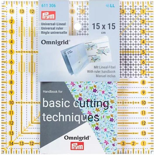 Χάρακας Prym Patchwork & Quilting 15x15cm