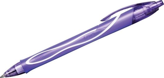 Στυλό Bic 0.7mm με Μωβ Mελάνι Gel-ocity Quick Dry