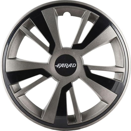 Τάσια Αυτοκινήτου Farad Σετ 4τμχ 14" Ασημί