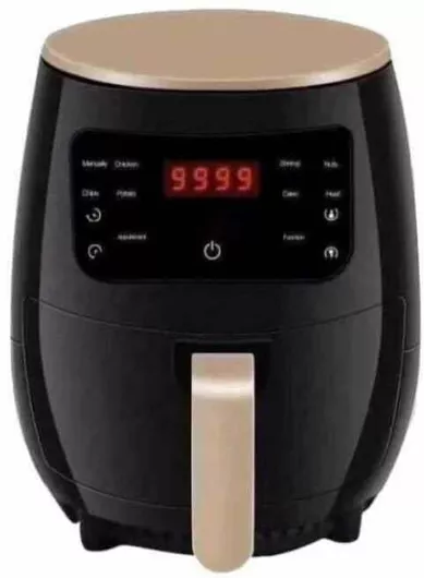 S-18 Φριτέζα Αέρος με Αποσπώμενο Κάδο 6lt Μαύρη