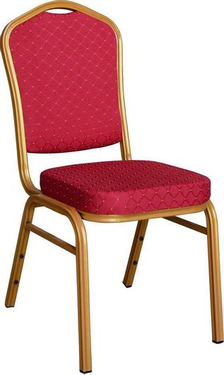 Καρέκλα Συνεδρίου Polihome Palace 161454599 45x62x94cm Κόκκινο