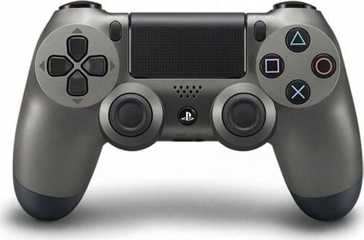Doubleshock Ασύρματο Gamepad για PS4 Steel Black