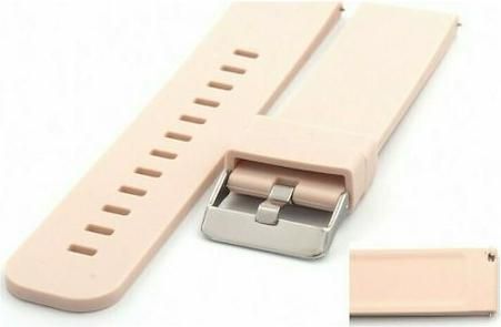 Λουράκι Ρολογιού Diloy Straps από Καουτσούκ 24mm Ροζ