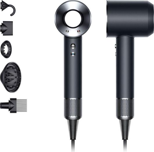Dyson HD07 Supersonic Ionic Επαγγελματικό Πιστολάκι Μαλλιών με Φυσούνα 1600W Black / Nickel