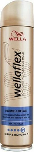 Λακ Μαλλιών Wella Wellaflex Volume & Repair 05 Ultra Strong Hold 250ml