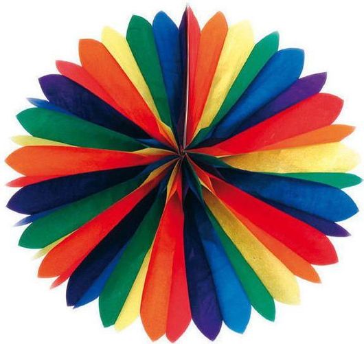 Αποκριάτικο Αξεσουάρ Clown Republic Γιρλάντα Ήλιος