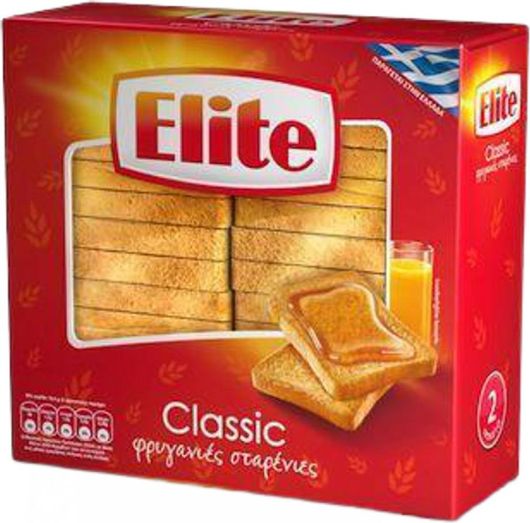Φρυγανιές Elite Elite Classic 500gr 2τμχ
